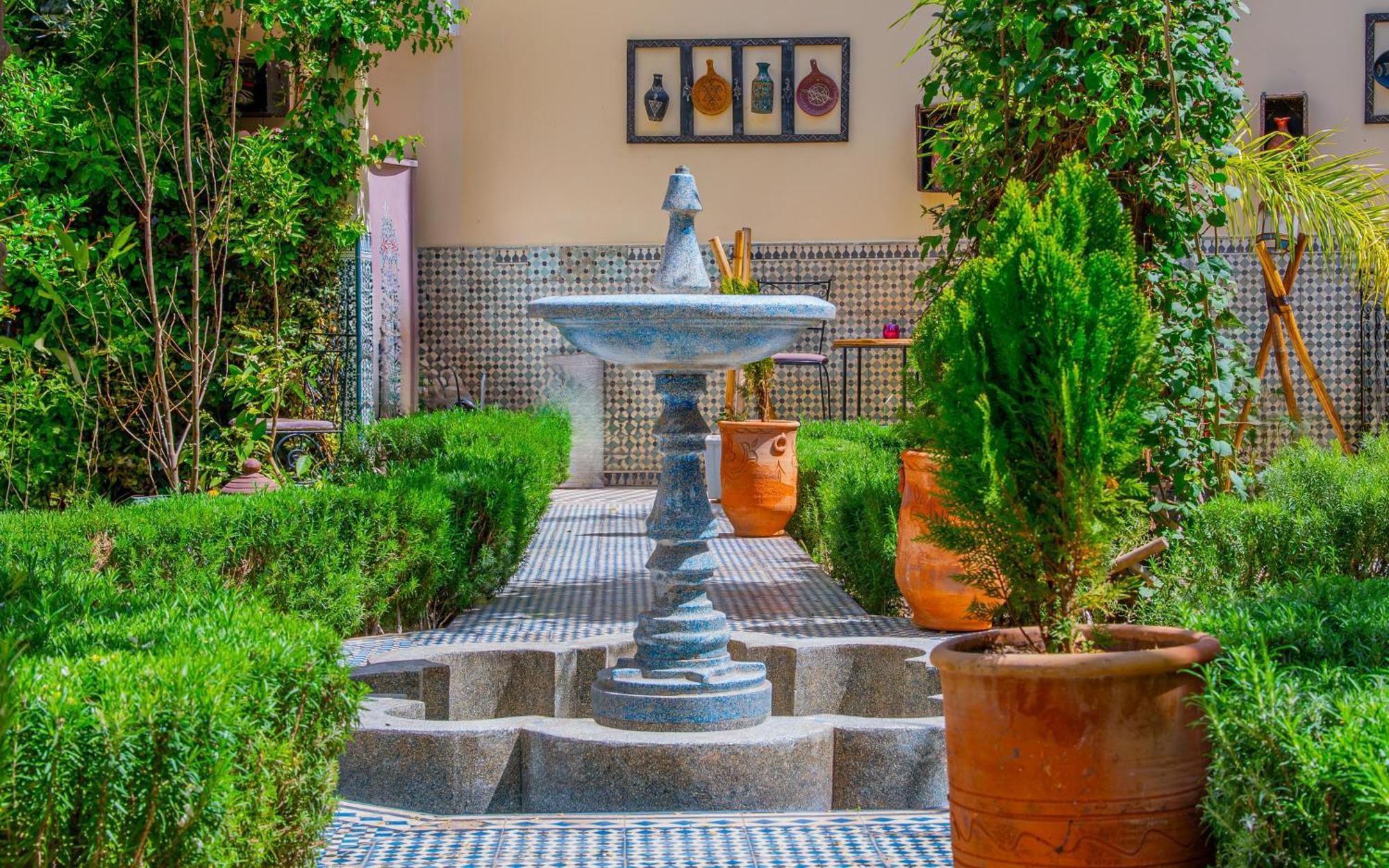 Riad 4 Jardins & Spa Marrakesch Exterior foto